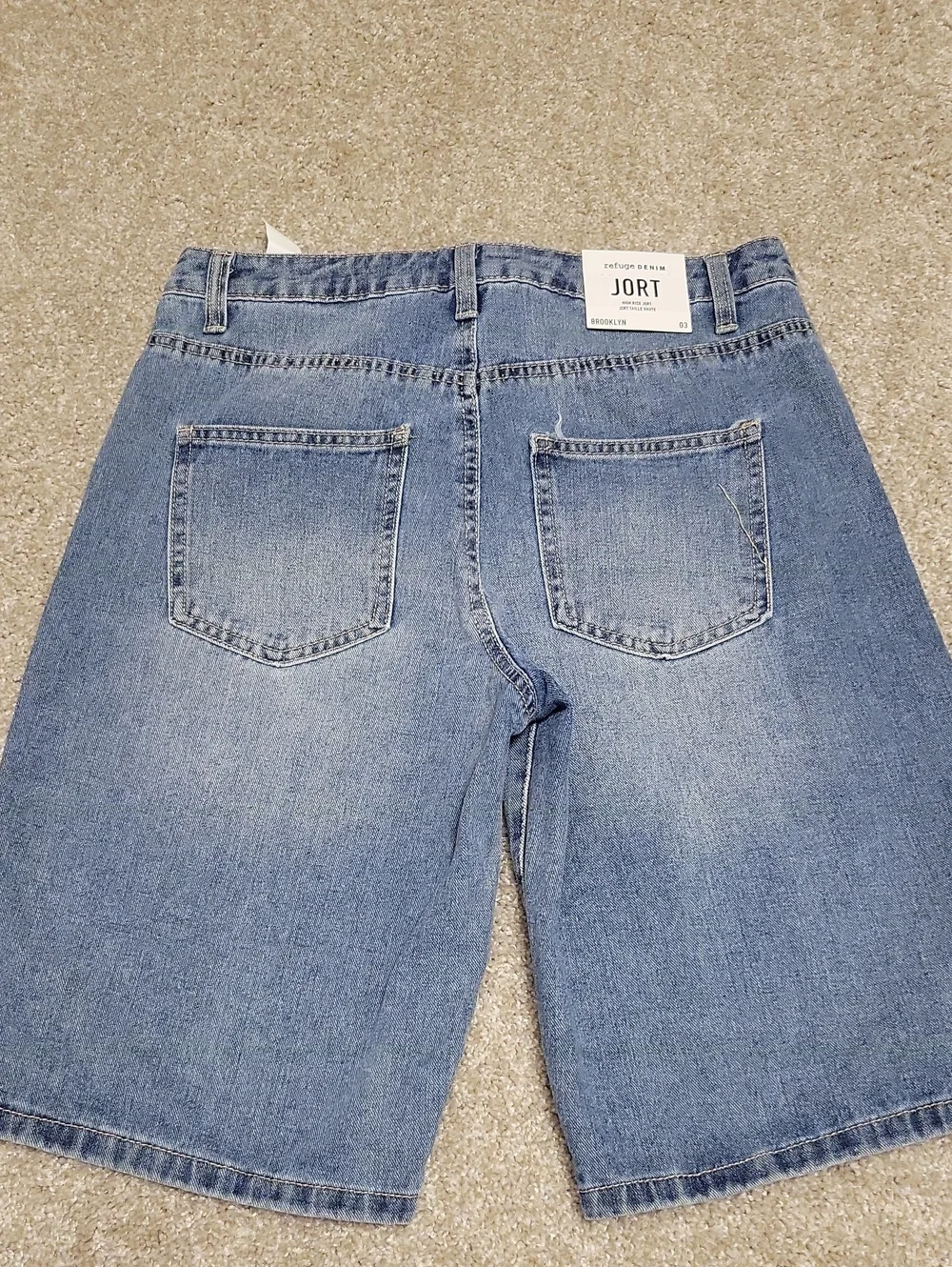 Refuge Denim Womens Jorts
